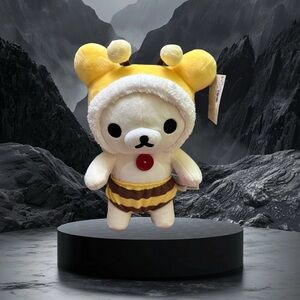 Rilakkuma Cute Yellow Bear Plush Toy